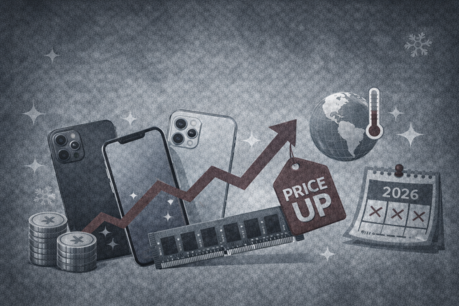 スマホも値上げの波？世界的メモリ不足が2026年価格に影響