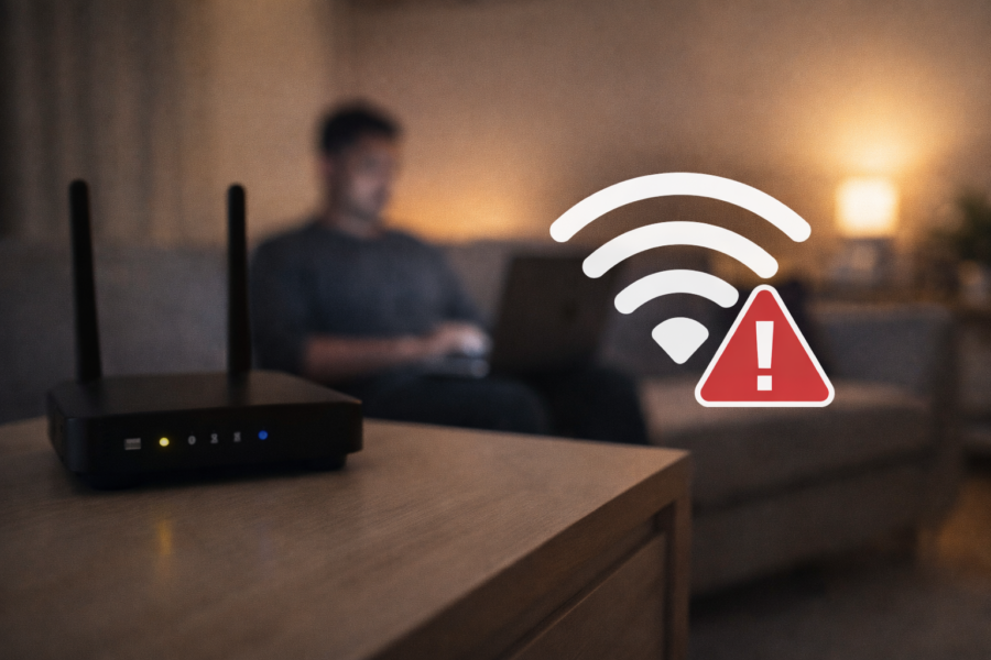 Wi-Fiが夜だけ重いのはなぜ？速い回線でも遅くなる原因と対策まとめ