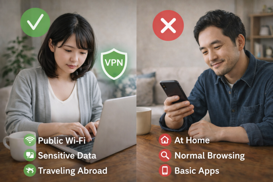 VPNって本当に必要？使った方がいい人・不要な人の違い