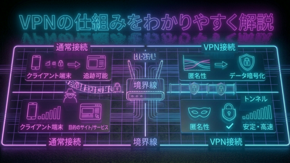 VPNの仕組み解説