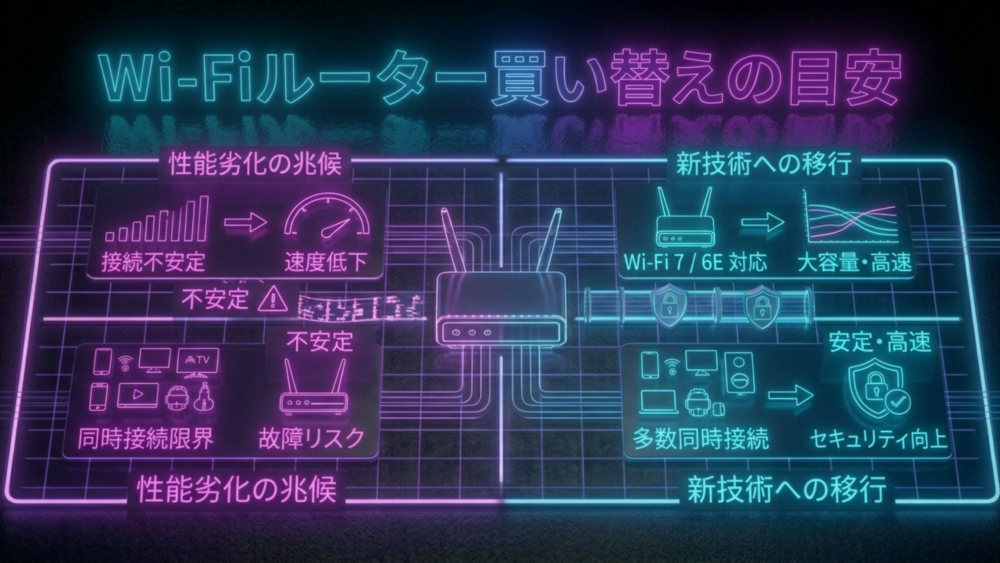 ルーター買い替えの目安