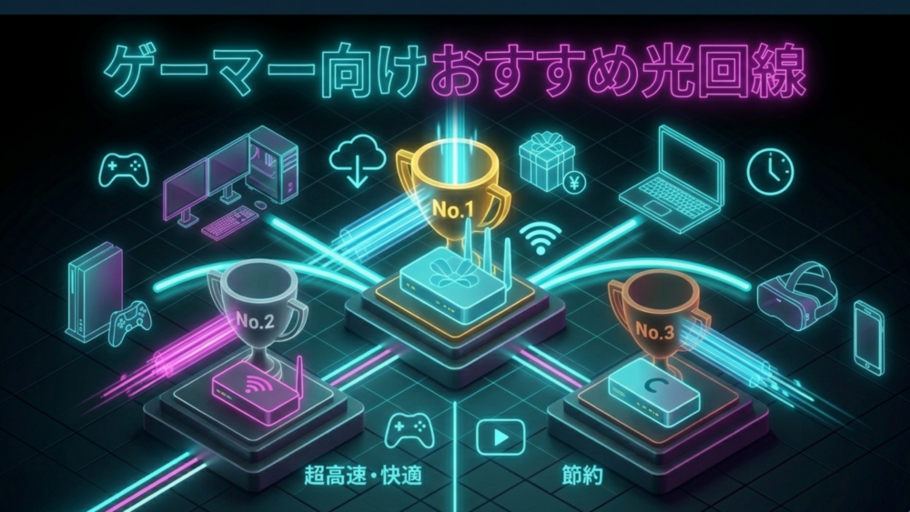 ゲーマー向けおすすめ回線