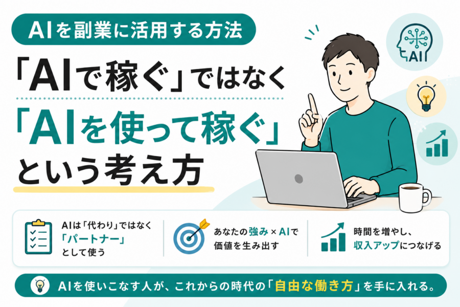 AIで稼ぐ新しい方法