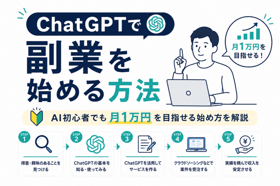 ChatGPTで副業を始める方法