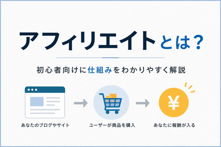 アフィリエイトの仕組み解説